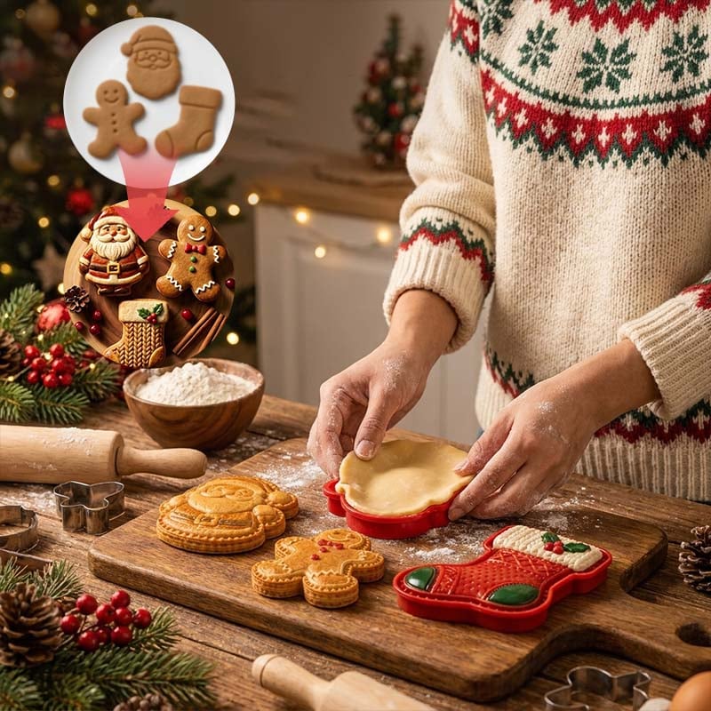 Weihnachts-Mini-Pie-Förmchen Kollektion