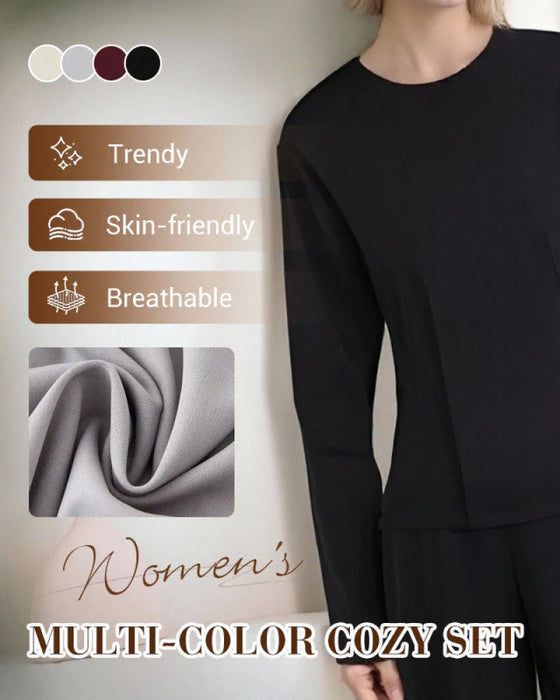 🍂Herbstaktion💕Gemütliches Damen-Set in mehreren Farben