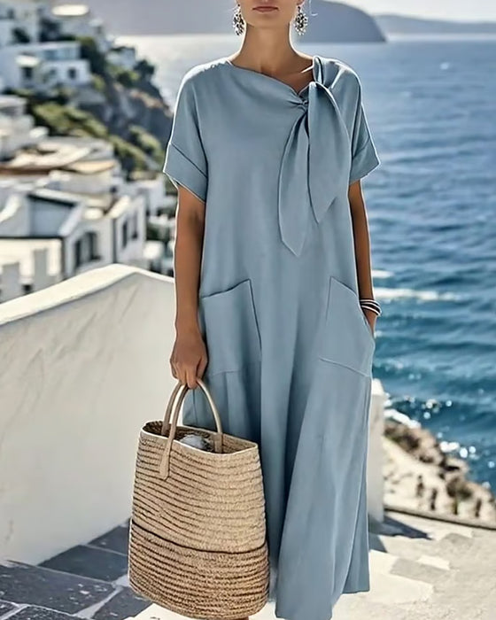 Lockere Kleid Geeignet für Sowohl Freizeit als auch Urlaub