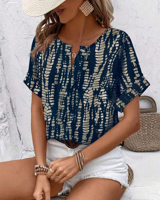 T-Shirt Retroprint Kurzarm