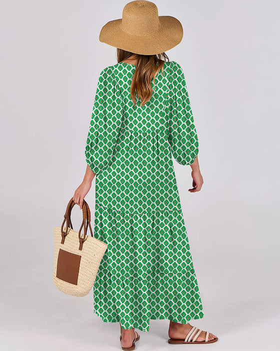 Kleid Lässig A-Linie