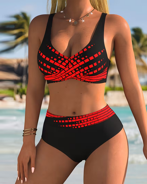Bikini Karo Gekreuzt
