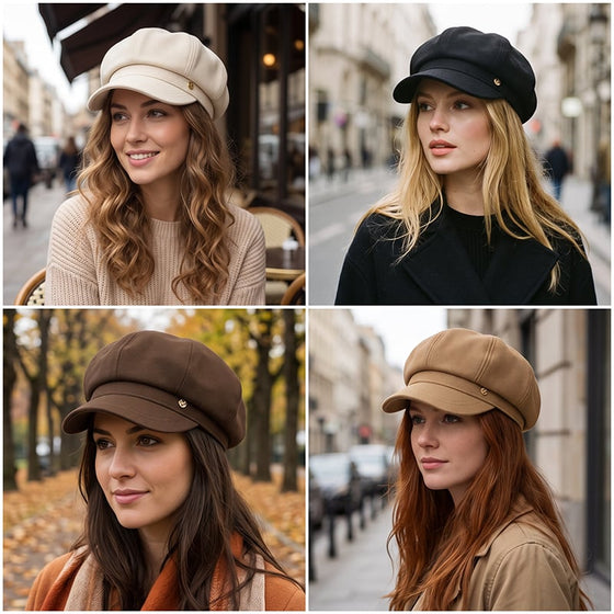Newsboy-Cap Im Britischen Stil
