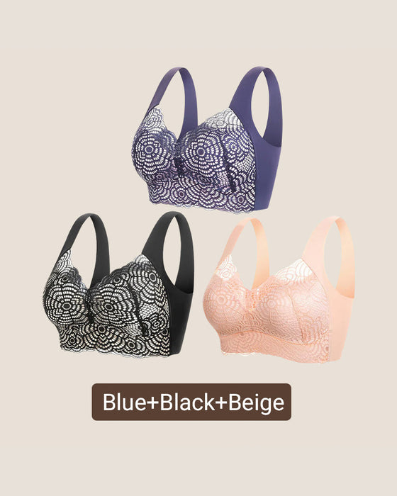 🤩LETZTER VERKAUFSTAG 🔥Ultimative Straffung & Unterstützung Spitze Plus-Size-BH