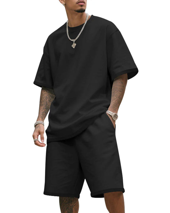 Set Kurzarm Shorts Zweiteilig