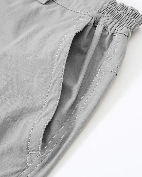 Shorts Elastische Taille Tasche Herren Sportlich