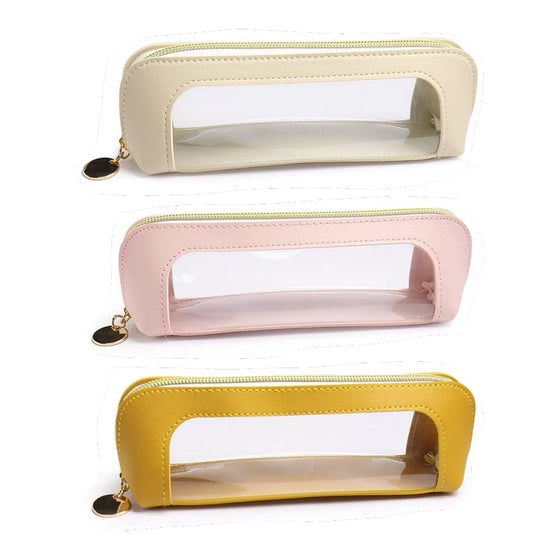 Kleine Transparente Make-Up-Tasche