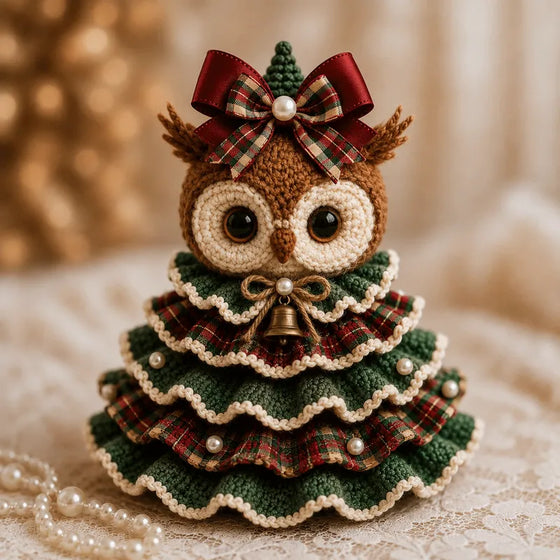🎄 Häkel-Tiere Weihnachtsbaum DIY-Set