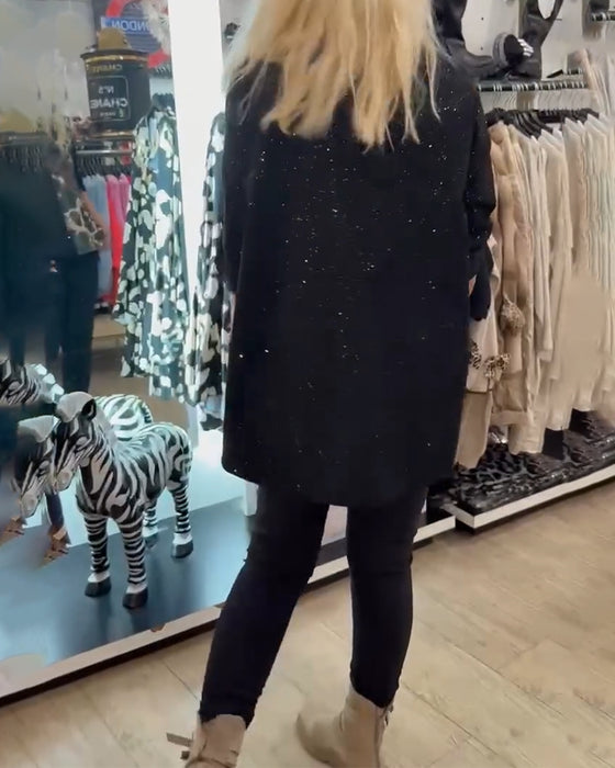 Hemd Kragen Tasche Patchwork-Print