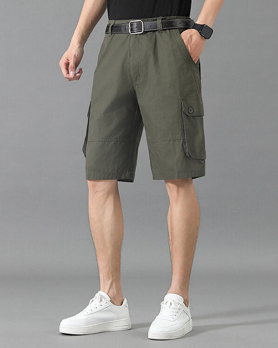 Shorts Herren Multitasche Cargo