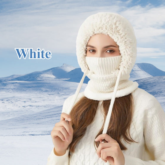 Winddichte Outdoor-Hut Und Schal Für Damen
