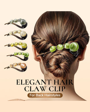 Elegante Haarklammer für Rückenhaarfrisuren