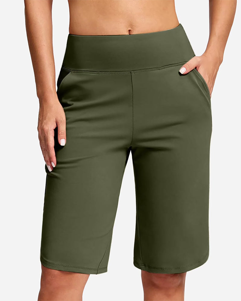 Niedrigtaillierte Einfarbige Sportliche Freizeithose