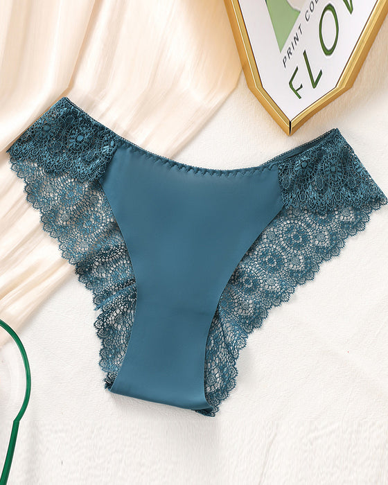 Damen-Unterwäscheset Mit Kontrastspitze