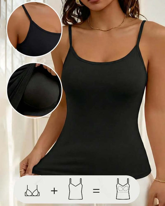 Cami Top Integrierter BH Träger