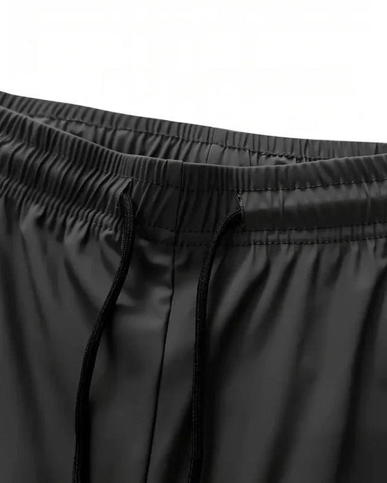 Hose Hohe Dehnbarkeit Premium Italienisch Schwarz