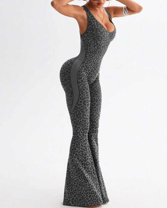 Formender Leopard-Yoganahtloser