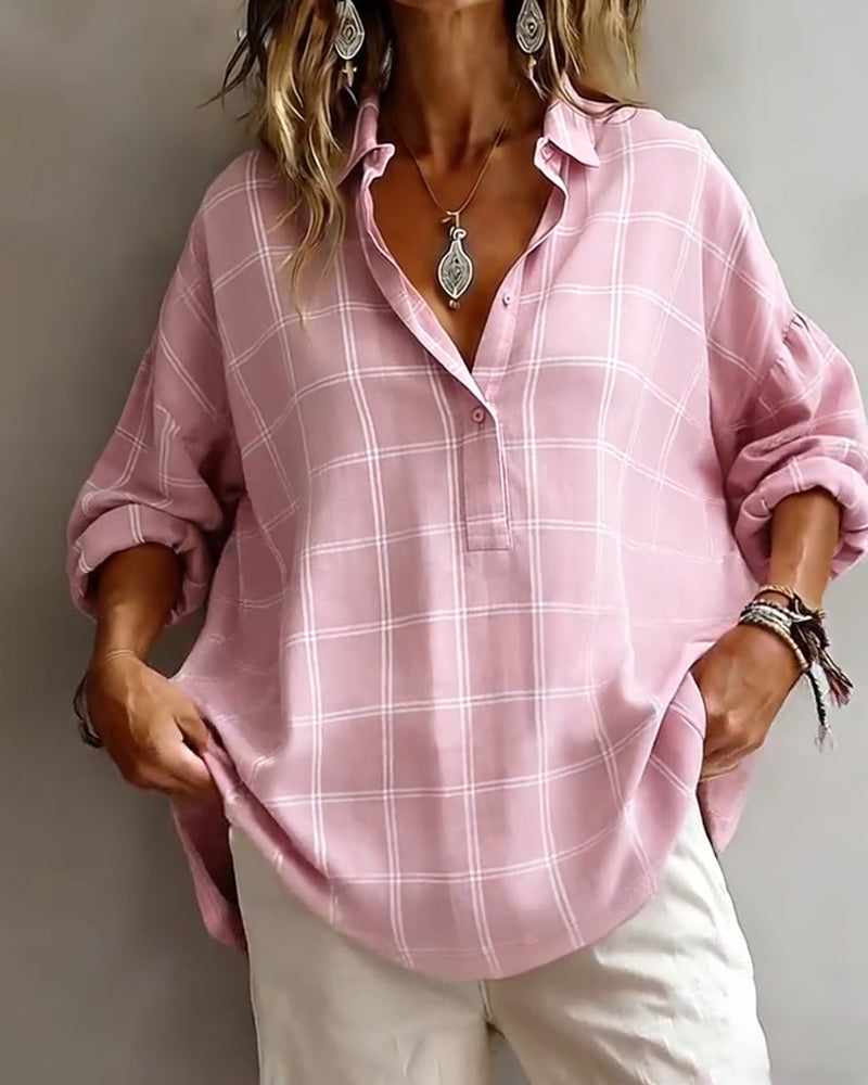 Hemde Revers Karo Raffiniert