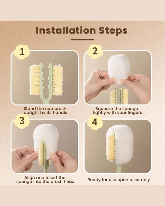 5-In-1 Flaschenreinigungsbürste