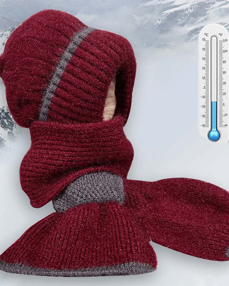 Damen Winddichte Mütze Mit Ohrenschutz