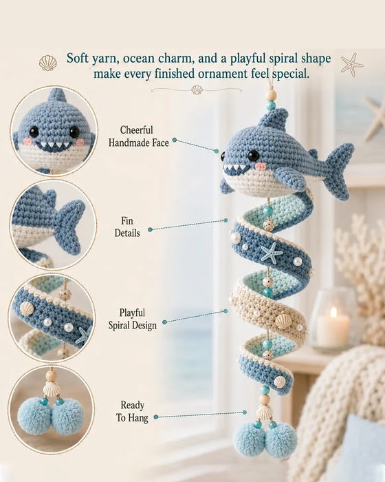 Tasche Meer Windspiel Gestricktes Material