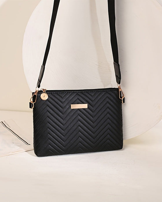 Tasche Wellen Muster Damen