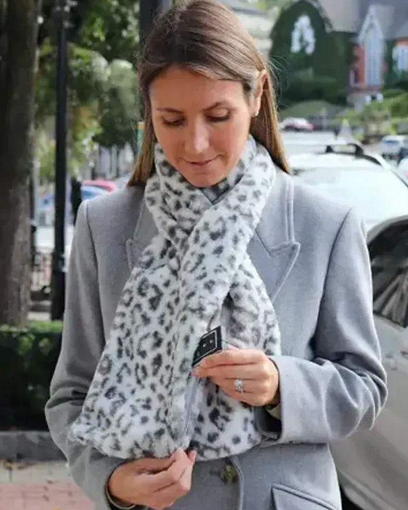 🎁Versteckte Tasche Kuscheliger Schal Warm Weich Und Sicher Reißverschluss🧣