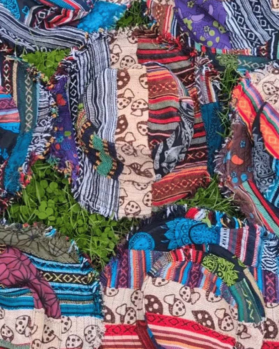 Hut Patchwork Bunt Eimer