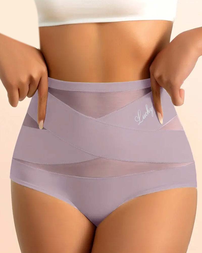 Unterwäsche Damen hoher Bund nahtlos Bauchkontrolle Po anhebend