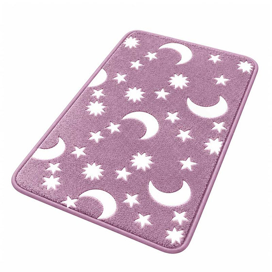 Leuchtendes Korallfleece-Bodenmatte