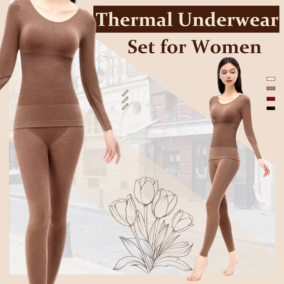 Ultradünne Nahtlose Thermo Unterwäsche Für Frauen