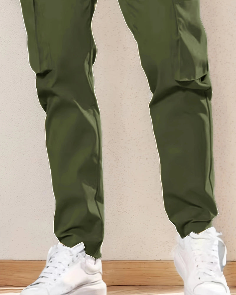 Hose Sportlich Multi-Tasche Cargo