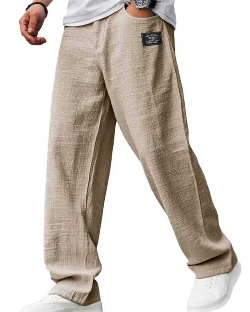Hose Herren Atmungsaktiv Gerades Bein