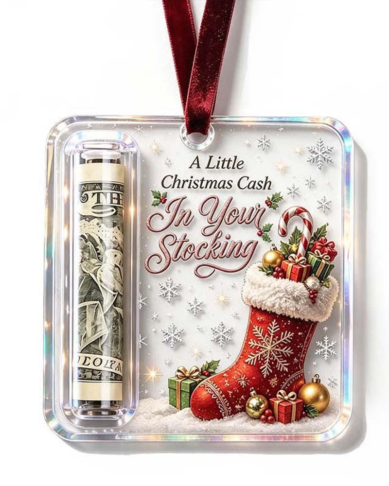 Weihnachten Bargeld Geschenk Ornament