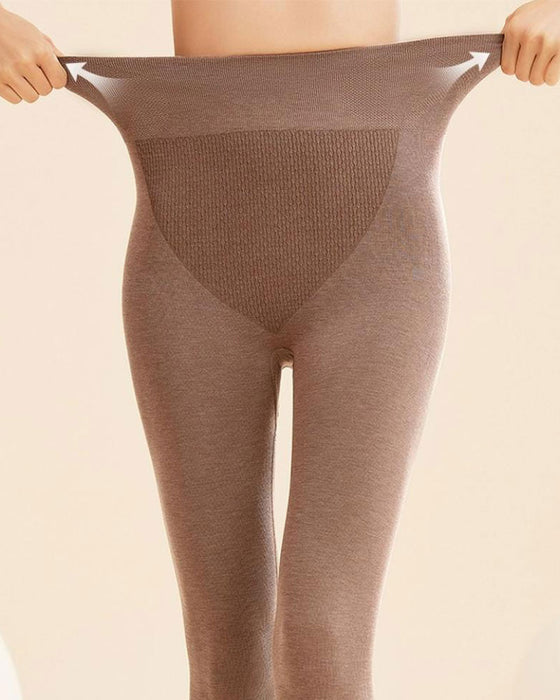 Leggings Einfarbig Hochtailliert