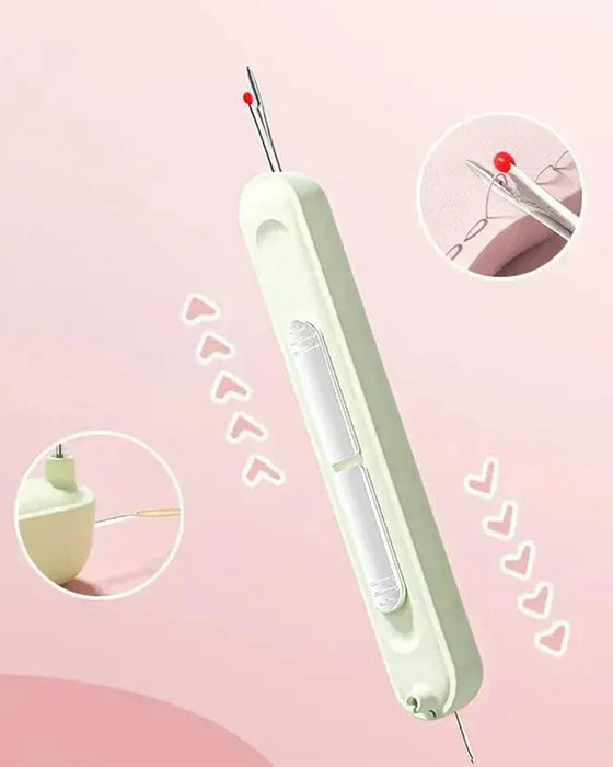 2-in-1 Nadeleinfädler und Nahtaufwickler