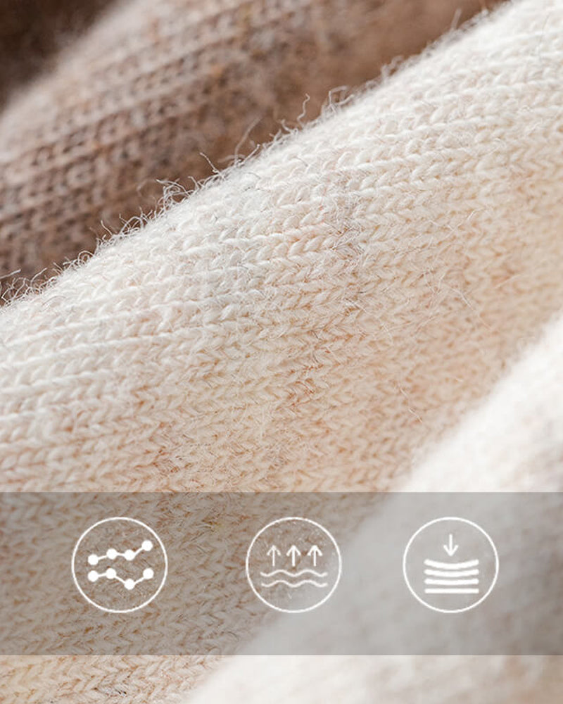 Gestrickter Pullover Mit Halbhohem Kragen