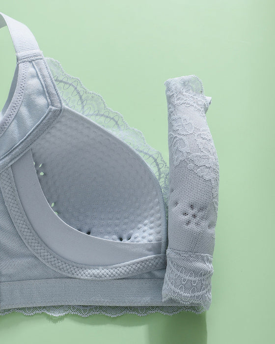 Dünner verstellbarer magnetfreier BH für Damen