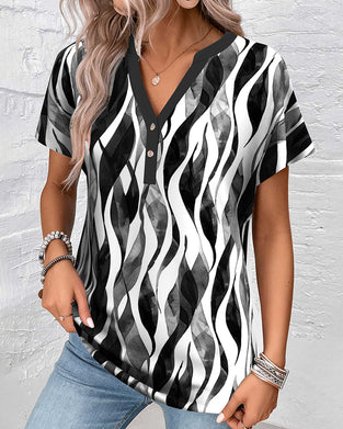 T-Shirt lässig bedruckt