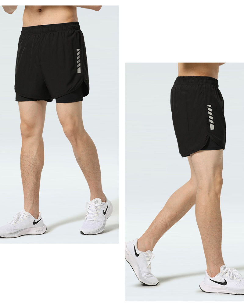 Herren Shorts Boxerstil Doppellage Bescheidenheit
