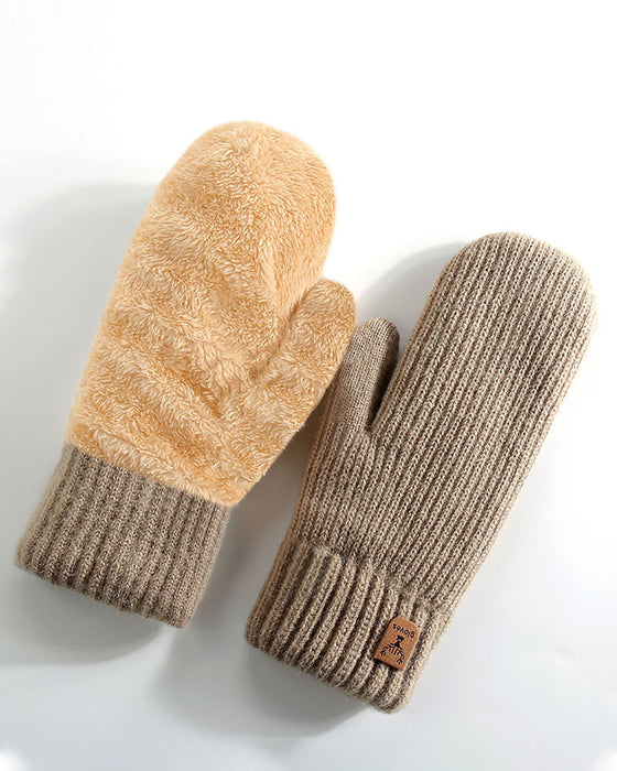 Winterhandschuhe Mit Fleecefutter