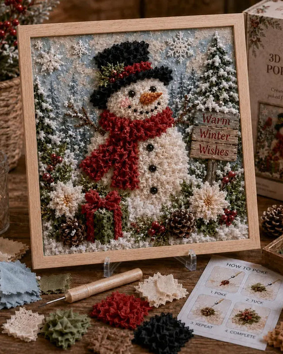 Weihnachten Nadelfilzen Stoff DIY-Set