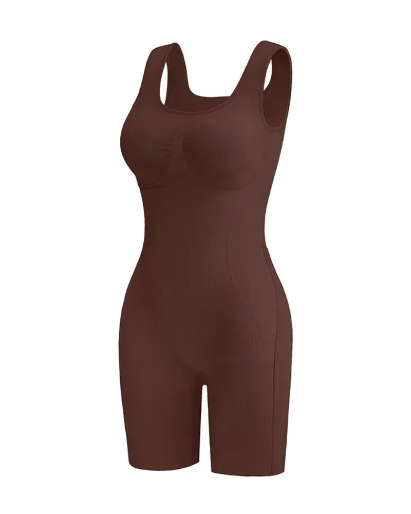 Bauchkontrollierender und Gesäßhebender Faja Bodysuit