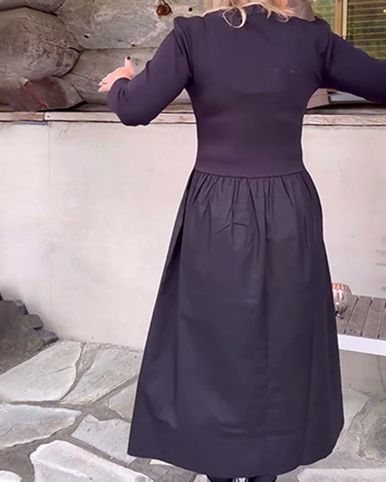 Kleid Mit Slim-Fit-Schnitt, Schlankeffekt Und Elegantem Ambiente