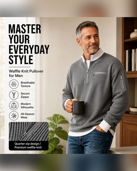 Sweatshirt Stehkragen Kontrastierend Reißverschluss