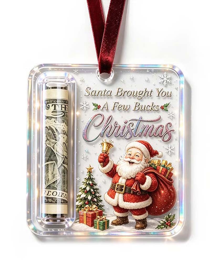 Weihnachten Bargeld Geschenk Ornament