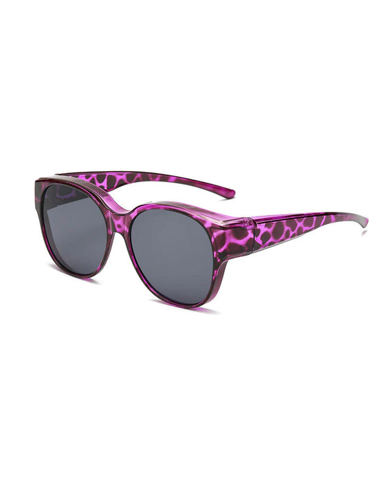Polarisierte Uv400-Schutz Trendige Runde Sonnenbrille