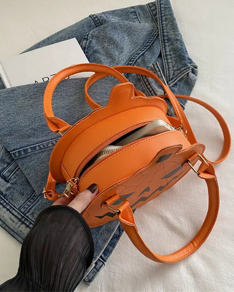 2026 Halloween Kürbistasche – Süße Umhängetasche & Schultertasche Für Frauen