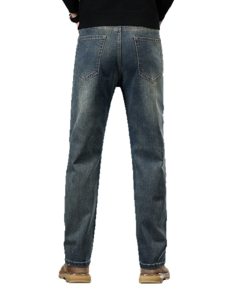 Hose Herren Mittelhoher Bund Vintage