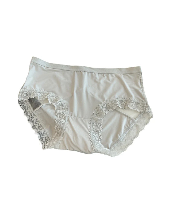 Damen-Spitzenpanty Mit Mittlerer Taille